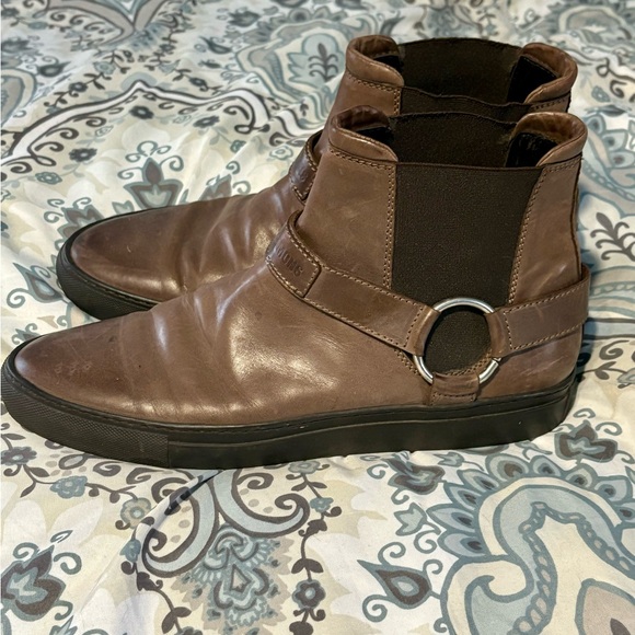 Rafe Simons Brown leather Harness Sneaker Boots Sz. 42 / 10.5 main image 4